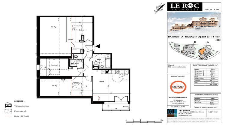 Ma-Cabane - Vente Appartement LES AVANCHERS-VALMOREL, 83 m²