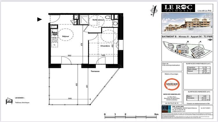 Ma-Cabane - Vente Appartement LES AVANCHERS-VALMOREL, 37 m²