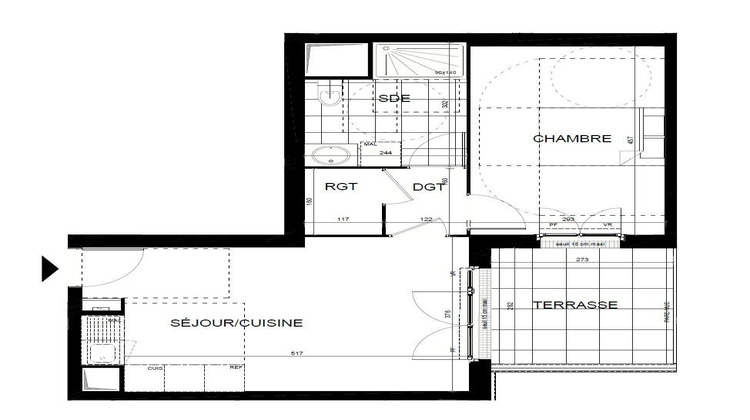 Ma-Cabane - Vente Appartement Les Clayes-sous-Bois, 44 m²