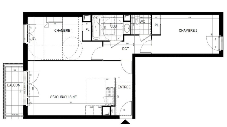 Ma-Cabane - Vente Appartement Les Clayes-sous-Bois, 65 m²