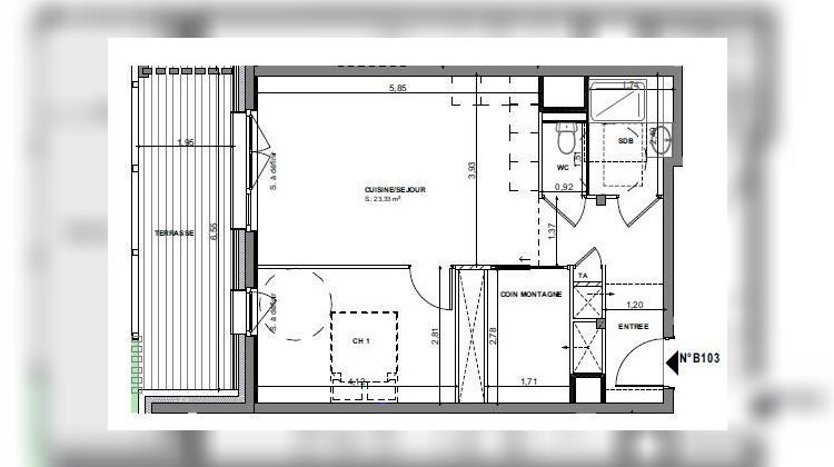 Ma-Cabane - Vente Appartement Les Gets, 55 m²