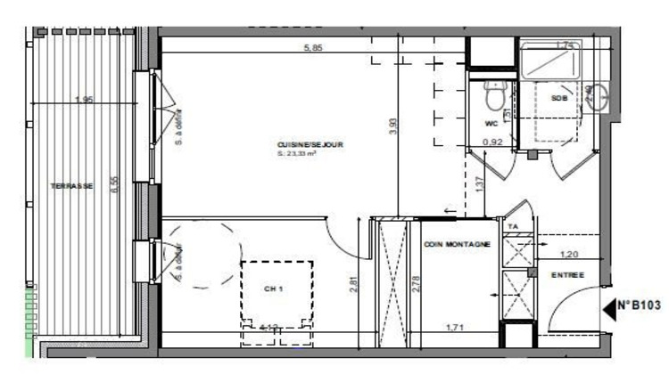 Ma-Cabane - Vente Appartement Les Gets, 55 m²