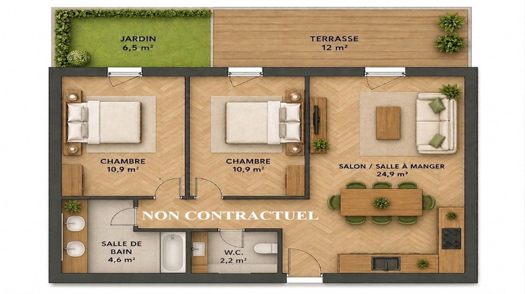 Ma-Cabane - Vente Appartement LES GETS, 54 m²