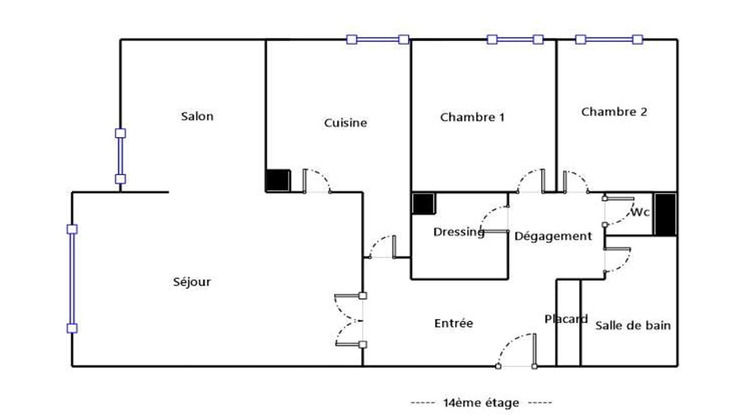 Ma-Cabane - Vente Appartement LES LILAS, 80 m²