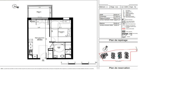 Ma-Cabane - Vente Appartement LES PONTS-DE-CE, 38 m²