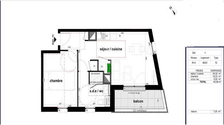 Ma-Cabane - Vente Appartement LES PONTS-DE-CE, 43 m²
