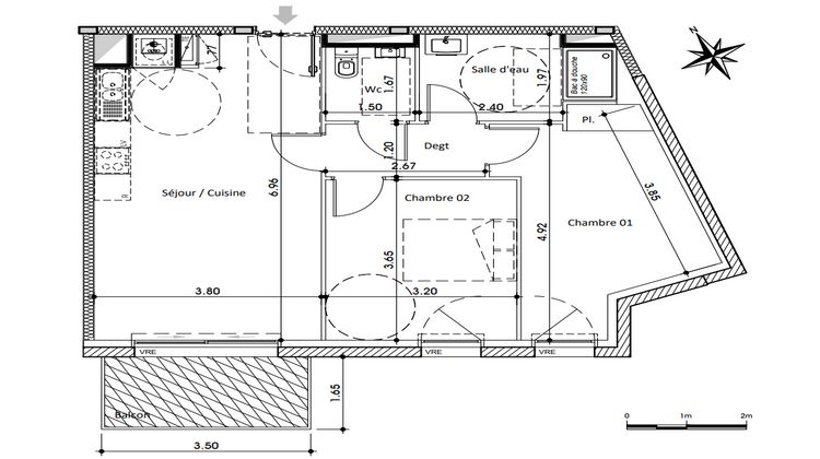 Ma-Cabane - Vente Appartement Les Sables-d'Olonne, 61 m²