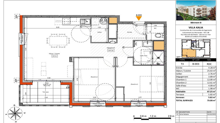 Ma-Cabane - Vente Appartement Les Sables-d'Olonne, 67 m²
