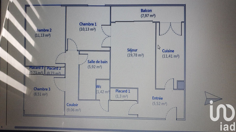 Ma-Cabane - Vente Appartement Les Ulis, 86 m²