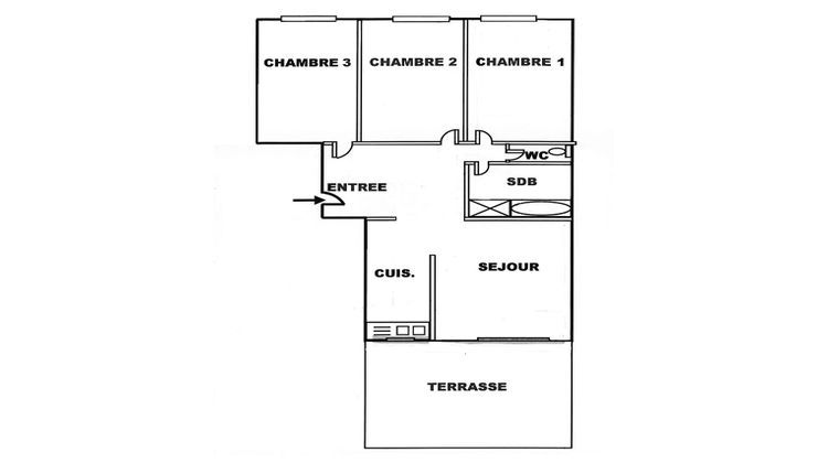 Ma-Cabane - Vente Appartement LEVALLOIS-PERRET, 81 m²