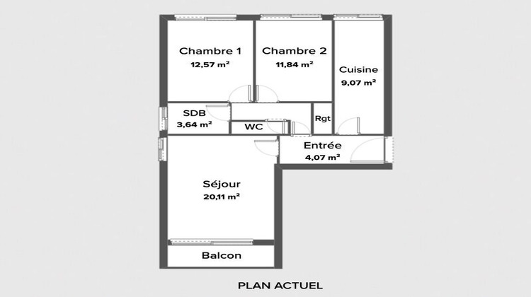 Ma-Cabane - Vente Appartement LEVALLOIS-PERRET, 67 m²