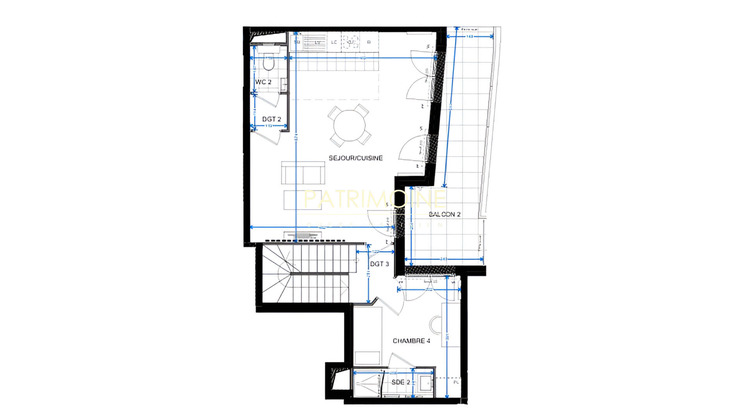 Ma-Cabane - Vente Appartement LEVALLOIS-PERRET, 108 m²