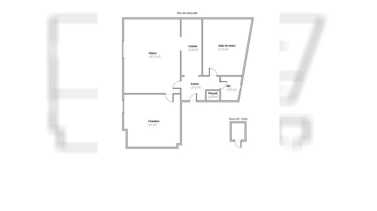 Ma-Cabane - Vente Appartement LEVALLOIS-PERRET, 40 m²