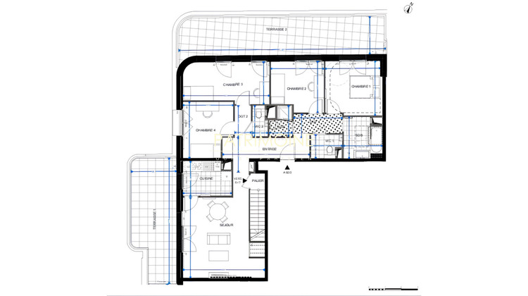 Ma-Cabane - Vente Appartement LEVALLOIS-PERRET, 103 m²