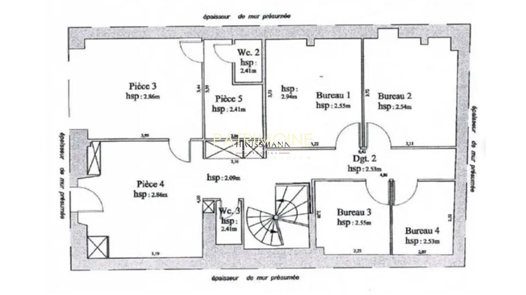 Ma-Cabane - Vente Appartement LEVALLOIS-PERRET, 187 m²