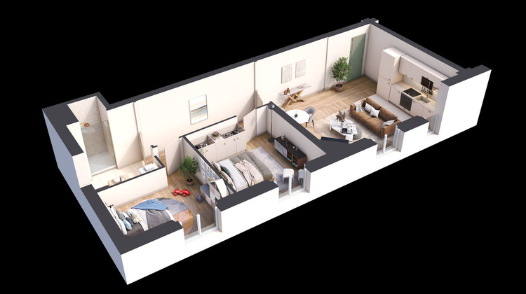 Ma-Cabane - Vente Appartement LEVALLOIS-PERRET, 50 m²