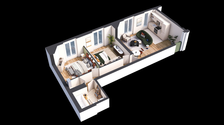 Ma-Cabane - Vente Appartement LEVALLOIS-PERRET, 51 m²