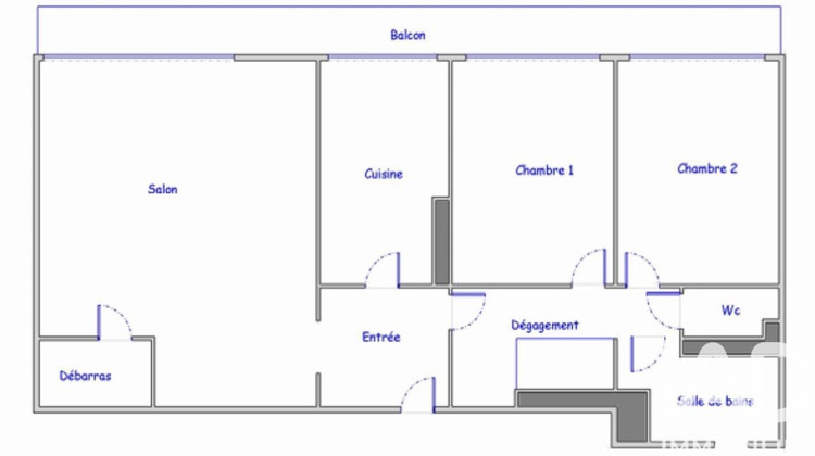 Ma-Cabane - Vente Appartement Levallois-Perret, 62 m²