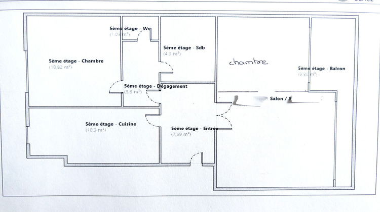 Ma-Cabane - Vente Appartement LEVALLOIS-PERRET, 69 m²