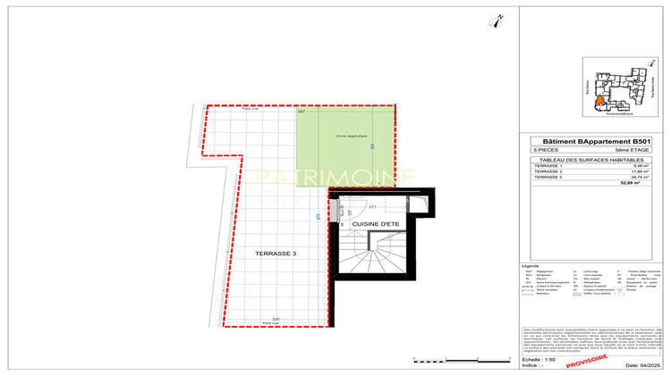Ma-Cabane - Vente Appartement LEVALLOIS-PERRET, 112 m²