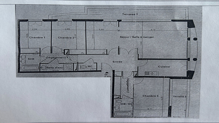 Ma-Cabane - Vente Appartement LEVALLOIS-PERRET, 114 m²