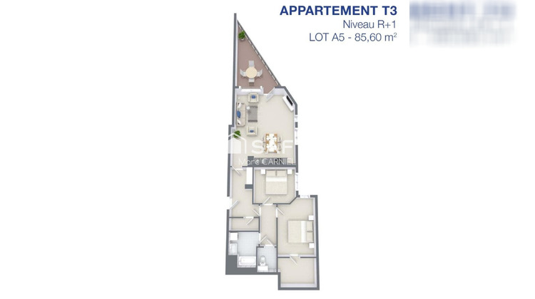 Ma-Cabane - Vente Appartement Lexy, 86 m²