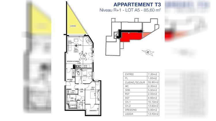 Ma-Cabane - Vente Appartement Lexy, 86 m²