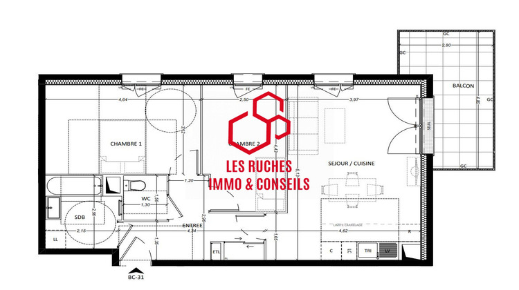 Ma-Cabane - Vente Appartement Lieusaint, 65 m²