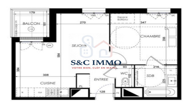Ma-Cabane - Vente Appartement Lieusaint, 41 m²