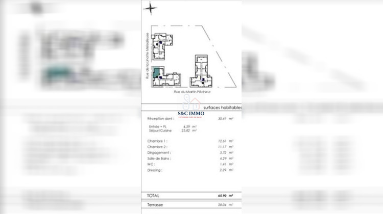 Ma-Cabane - Vente Appartement Lieusaint, 65 m²