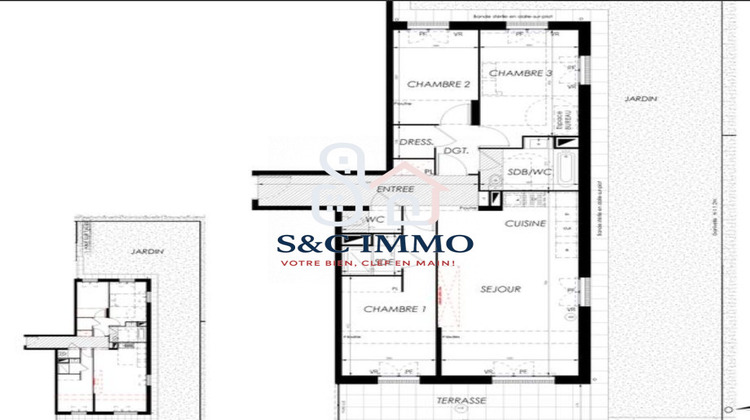 Ma-Cabane - Vente Appartement Lieusaint, 87 m²