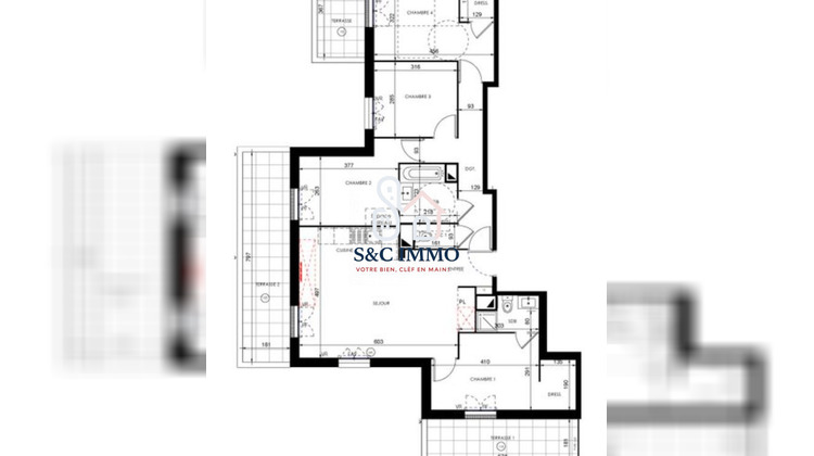 Ma-Cabane - Vente Appartement Lieusaint, 96 m²