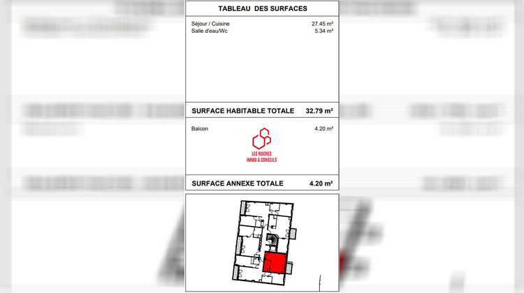 Ma-Cabane - Vente Appartement Limay, 32 m²