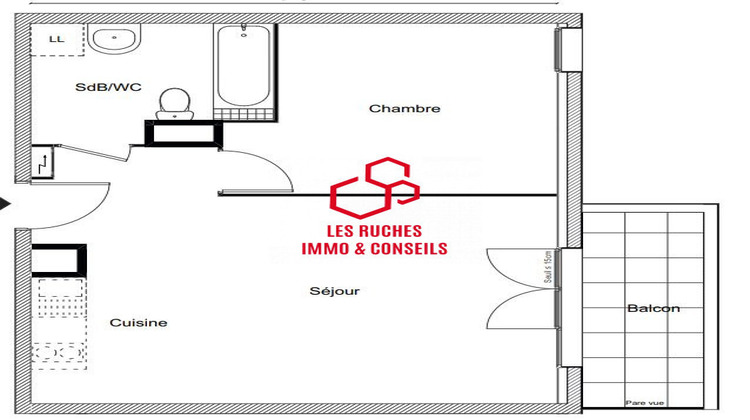Ma-Cabane - Vente Appartement Limay, 45 m²