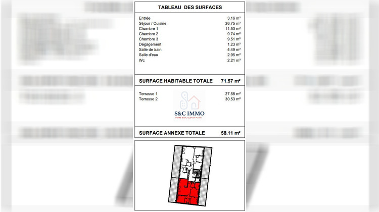Ma-Cabane - Vente Appartement Limay, 71 m²