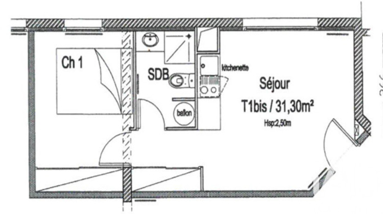 Ma-Cabane - Vente Appartement Limoges, 31 m²