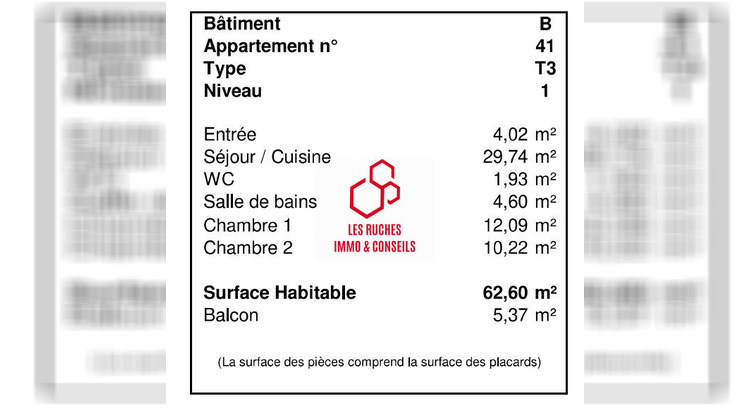 Ma-Cabane - Vente Appartement Linas, 62 m²