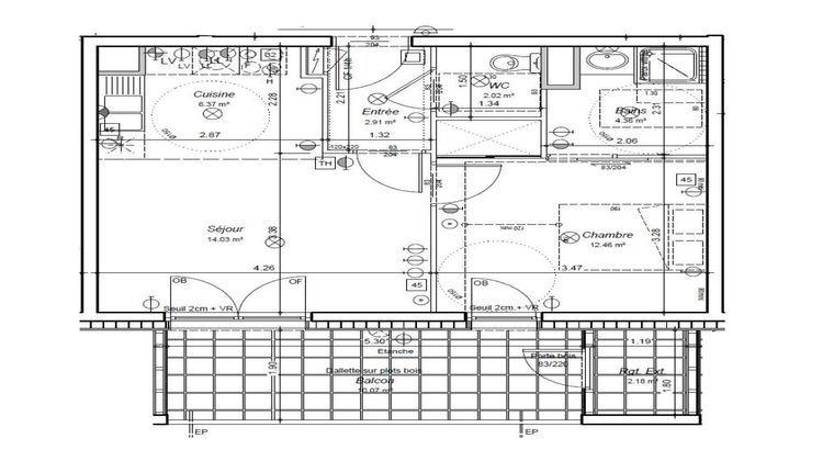 Ma-Cabane - Vente Appartement LINGOLSHEIM, 42 m²