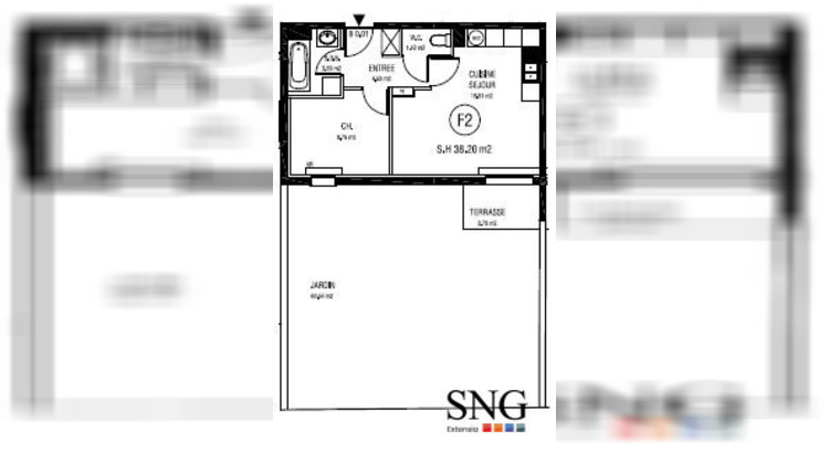 Ma-Cabane - Vente Appartement Lisieux, 39 m²