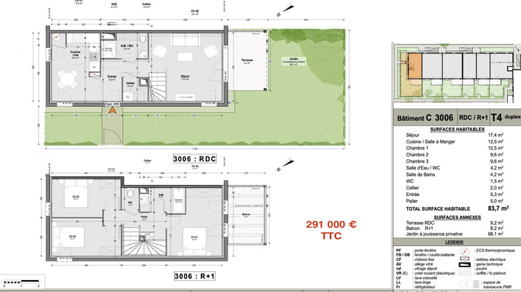 Ma-Cabane - Vente Appartement Lit-et-Mixe, 73 m²