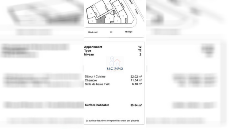 Ma-Cabane - Vente Appartement Livry-Gargan, 39 m²