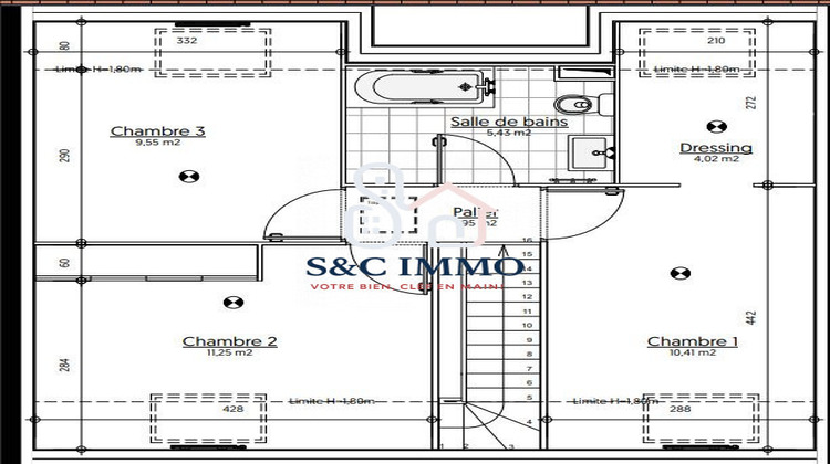 Ma-Cabane - Vente Appartement Lizy-sur-Ourcq, 93 m²