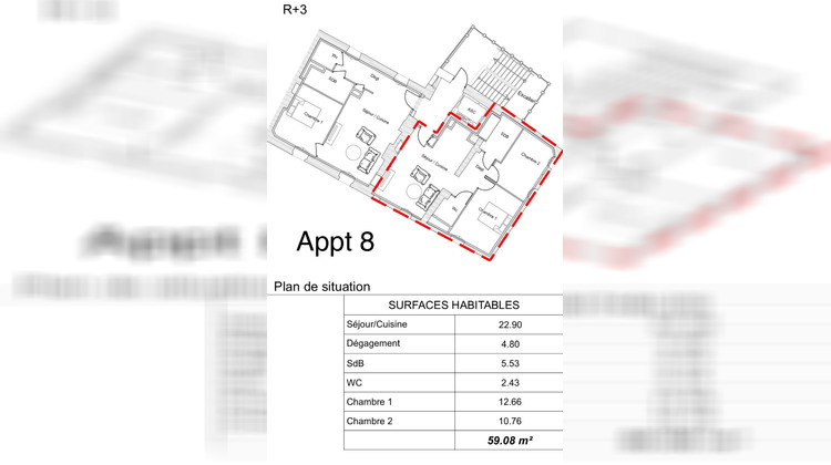 Ma-Cabane - Vente Appartement Lodève, 59 m²