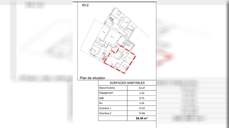 Ma-Cabane - Vente Appartement Lodève, 58 m²