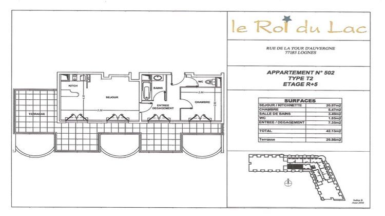 Ma-Cabane - Vente Appartement Lognes, 42 m²