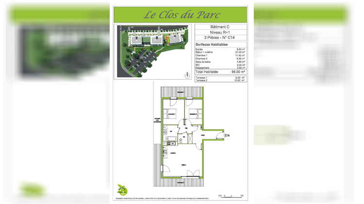 Ma-Cabane - Vente Appartement LOGNES, 66 m²