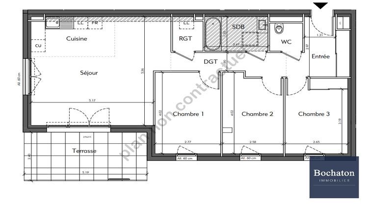 Ma-Cabane - Vente Appartement LOISIN, 79 m²