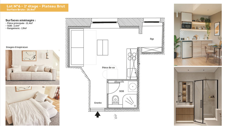Ma-Cabane - Vente Appartement LONS-LE-SAUNIER, 19 m²