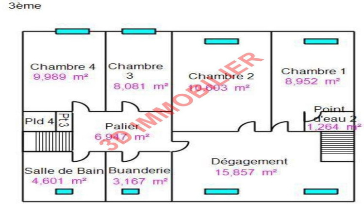 Ma-Cabane - Vente Appartement LONS LE SAUNIER, 164 m²