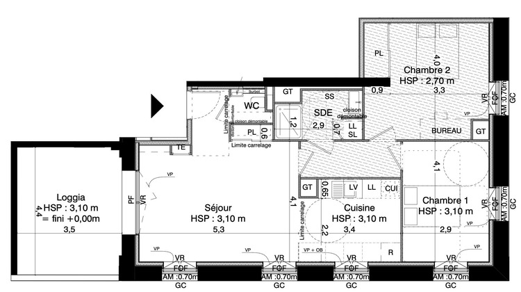 Ma-Cabane - Vente Appartement Lorient, 70 m²